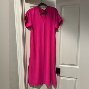 JODIFL Hot Pink Shift Dress